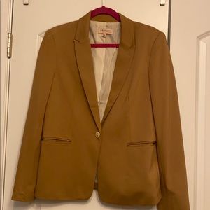 Caramel Tan Blazer Like New